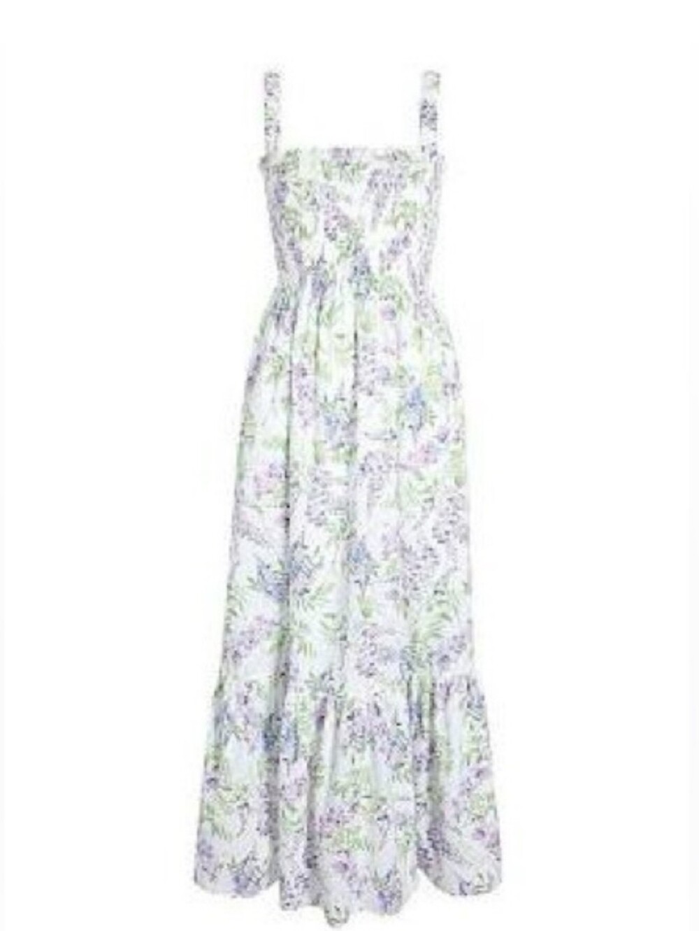 Hill House Anjuli Nap Dress In Wisteria Floral Size Large - Picture 1 of 7